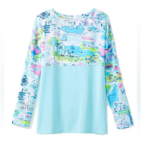 Lilly Pulitzer Finn Top - Picture 2 of 9